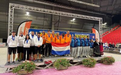 Nederlandse senioren winnen Coupe des Nations